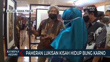 Pameran Lukisan Kisah Hidup Bung Karno
