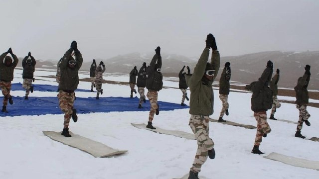 From LAC to LoC, Indian Army celebrates yoga day