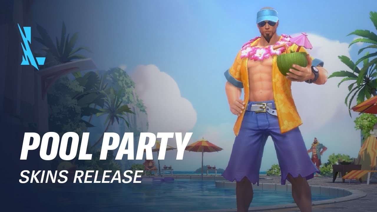 League of Legends Wild Rift - Skins Fiesta en la Piscina
