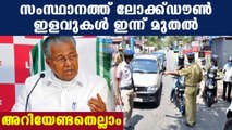 Kerala announced lockdown relaxation from today