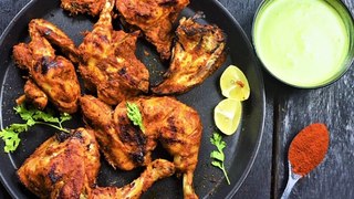 Tandoori Chicken recipe| Tandoori chicken without oven|ತಂದೂರಿ ಚಿಕನ್|restaurant styl tandoori chicken