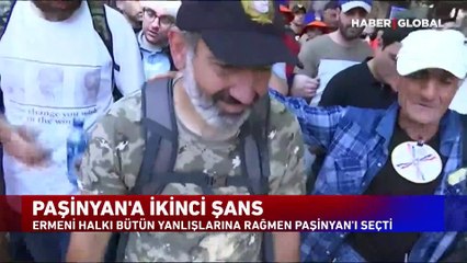 Ermenistan halkı büyük yanlışlarına rağmen Paşinyan'a ikinci şansı verdi