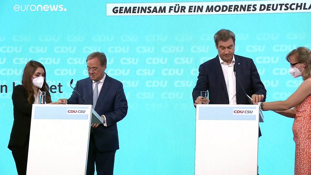 Die Laschet-Söder-Show: Weiter so, aber ohne Merkel