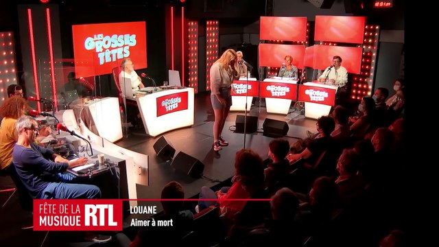 Louane chante en live pour la fête de la musique