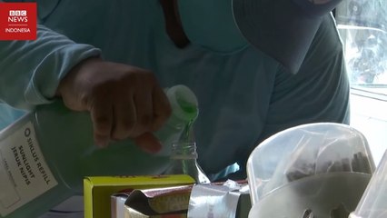 Layanan isi ulang sabun mandi hingga minyak goreng di rumah