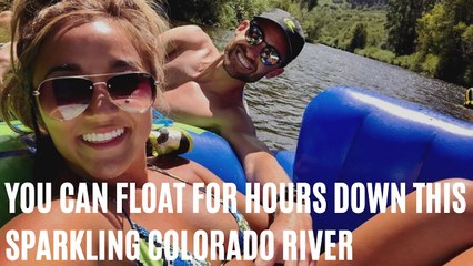 You Can Float For Hours Down This 134-Mile Stretch Of River In Colorado