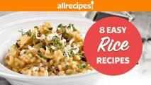 8 Easy, Flavorful Rice Recipes  | Cheesy Rice Balls, Spanish Rice, Lemon Brown Rice, and more!