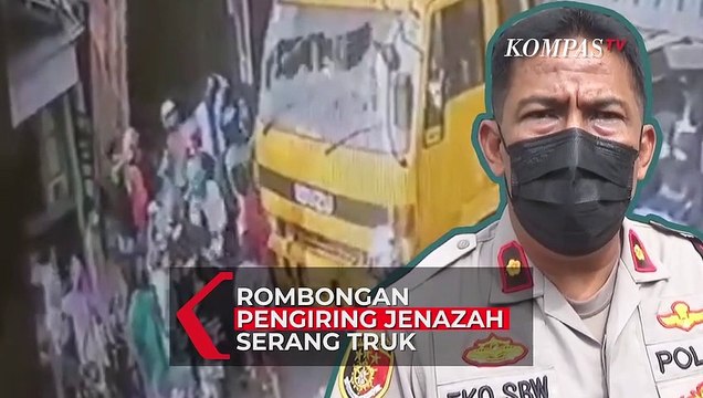 Viral Rombongan Pengantar Jenazah Keroyok Sopir Truk, Polisi Minta Sopir Melapor