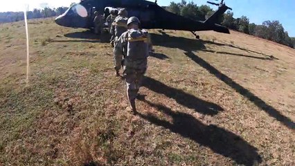 US 5th Ranger Training Battalion Water Jump