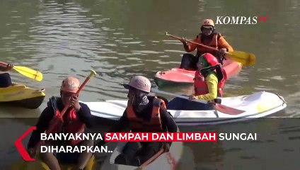 Kampanye Cinta Sungai dengan Bermain Kano