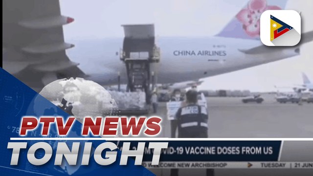 Taiwan receives 2.5-M COVID-19 vaccine doses from US; US Navy tests warship's metal with megablast; 10-K Japanese fans allowed at Tokyo 2020 Olympics