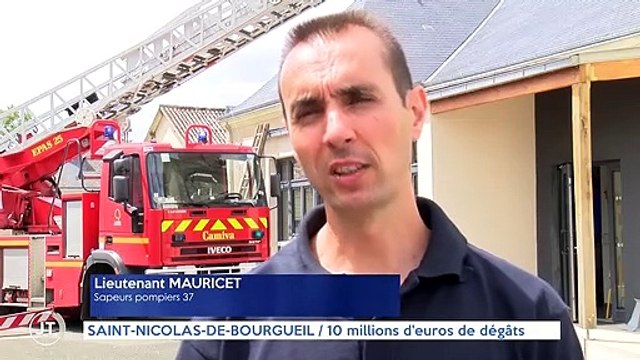 SAINT-NICOLAS-DE-BOURGUEIL / 10 millions d'euros de dégâts