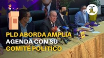 PLD aborda amplia agenda con su Comité Político