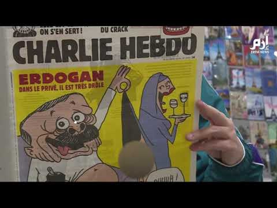 شارلي إيبدو تسخر من أردوغان  #إرم_نيوز