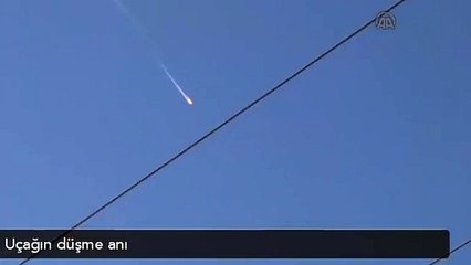 Türk jetleri Rus uçağını düşürdü