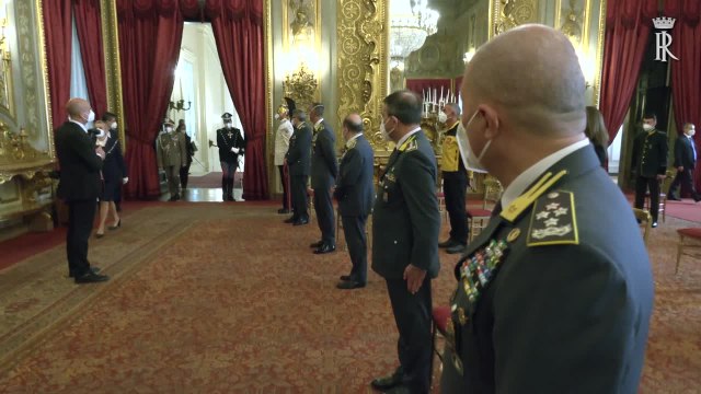 Mattarella: Fiamme Gialle fondamentali durante l'emergenza epidemiologica