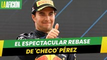 El espectacular rebase de 'Checo' Pérez para hacerse del podio en el GP de Francia