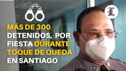 Más de 300 detenidos, entre ellos menores, por fiesta en motel de Santiago durante toque de queda