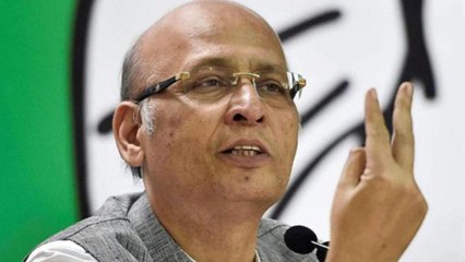 Abhishek Singhvi controversy: Congress begins damage control
