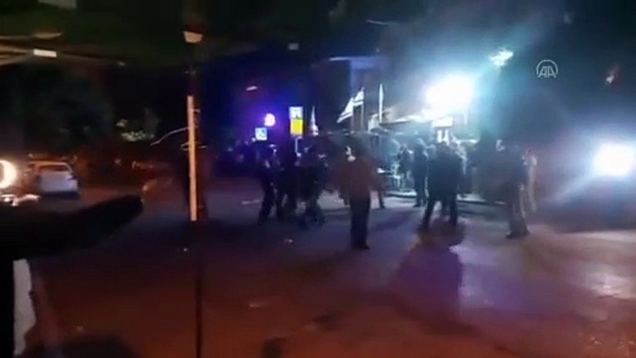 KUDÜS - Şeyh Cerrah'ta Filistinliler ile Yahudi yerleşimciler arasında kavga çıktı (2)