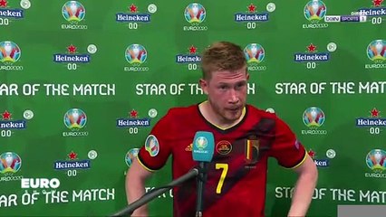 Kevin De Bruyne : "Nous avons appris, et on sera encore meilleur au prochain match !"
