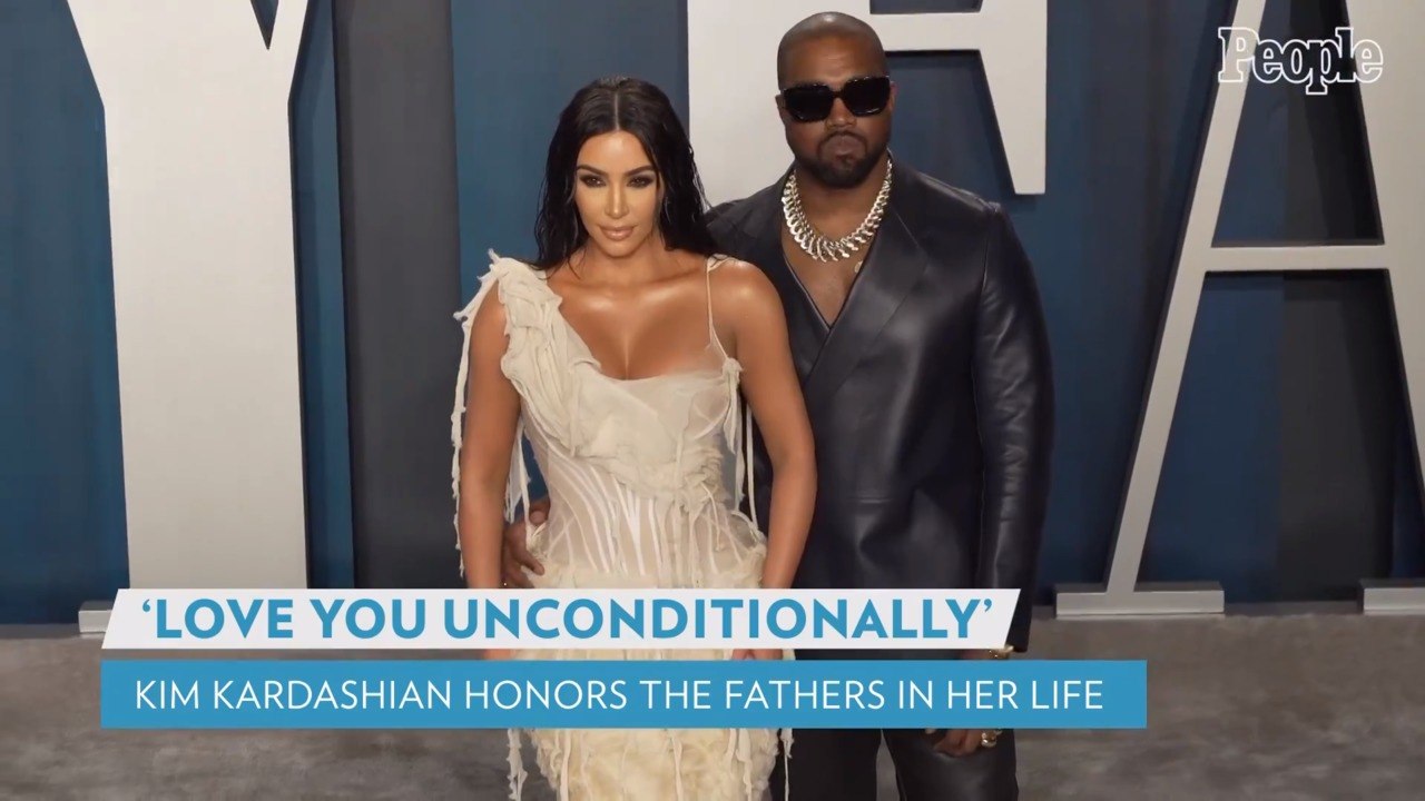 Kim Kardashian Includes Kanye West in Father's Day Tribute amid Divorce: 'Love You Unconditionally'