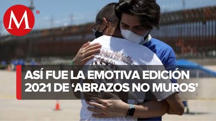 ¡Con mucho amor! Familias migrantes se reencuentran en la frontera entre México y EU