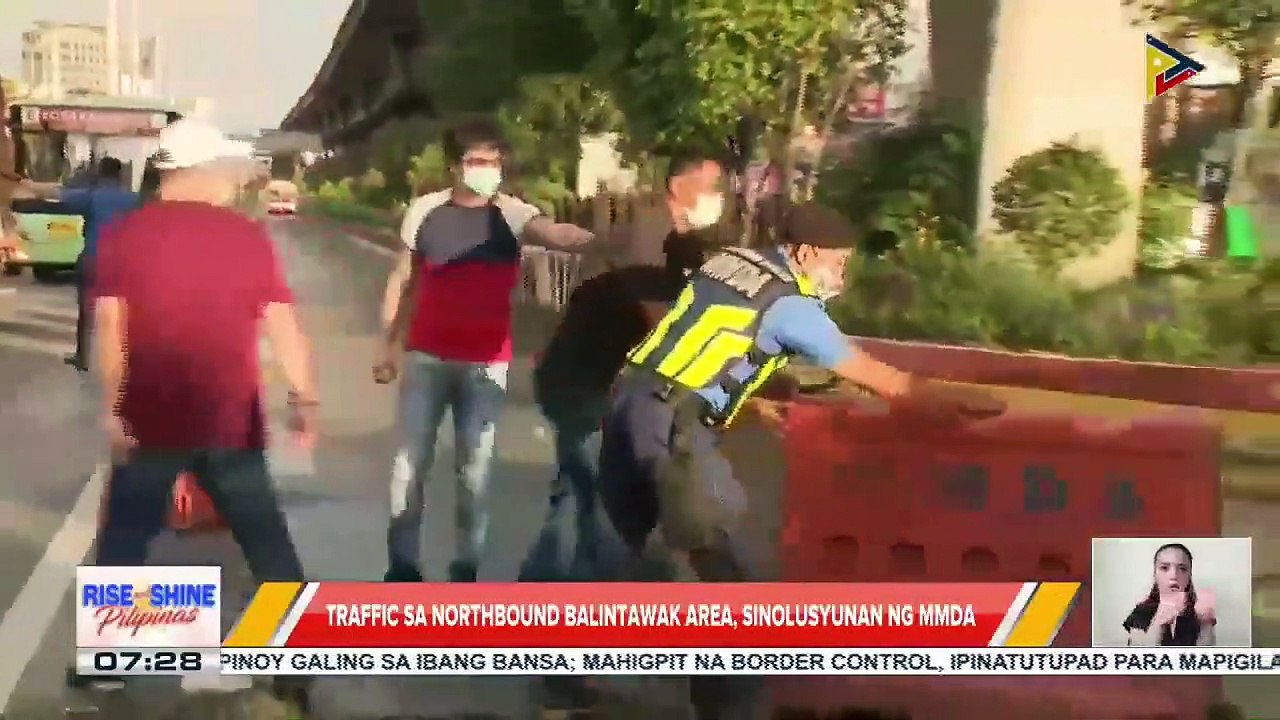 Traffic sa Northbound Balintawak area, sinolusyunan ng MMDA; u-turn slot sa Dario Bridge sa kahabaan ng EDSA, binuksan na