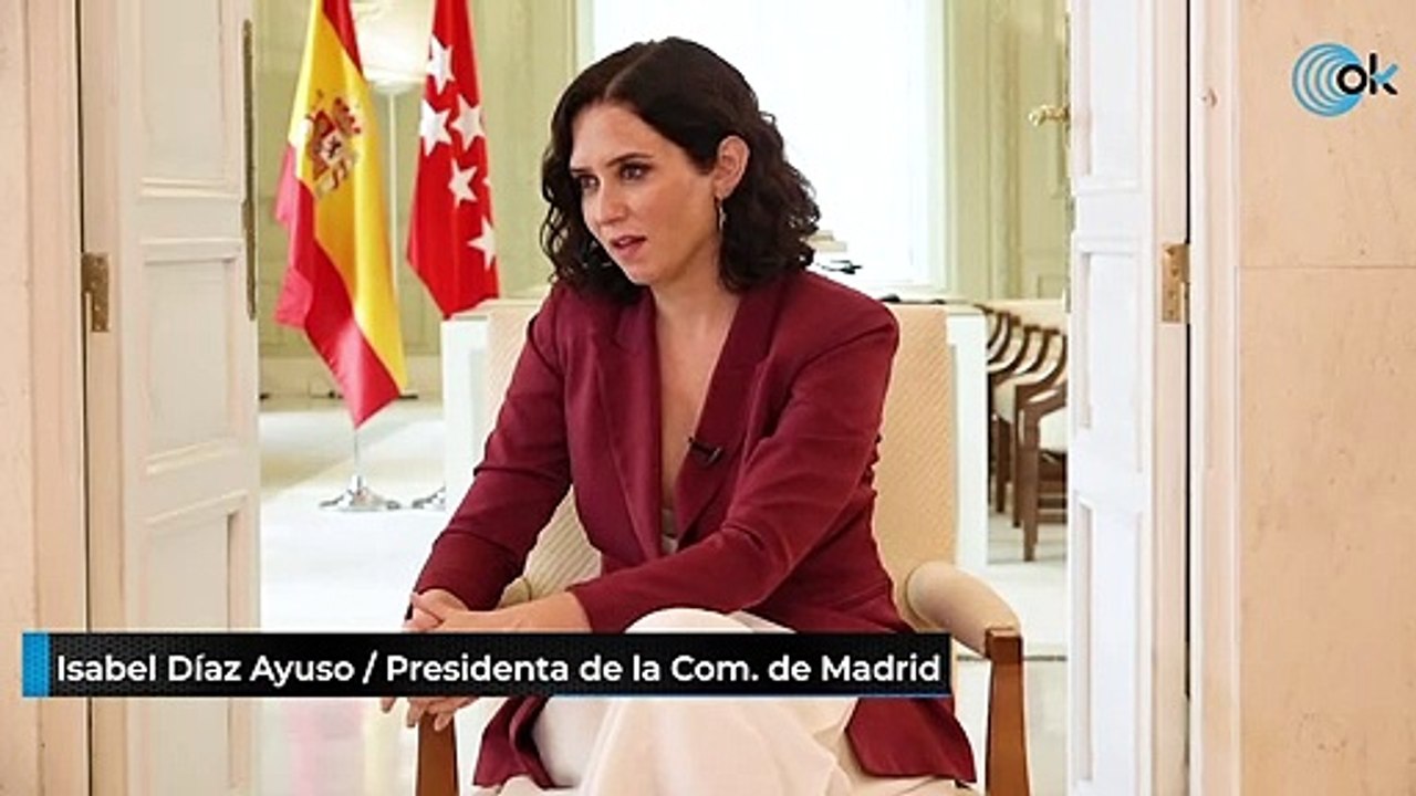 Ayuso: “España era un país mejor tras caer Igle...