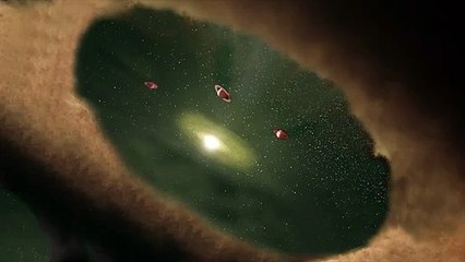 Bir gezegenin doğum anı