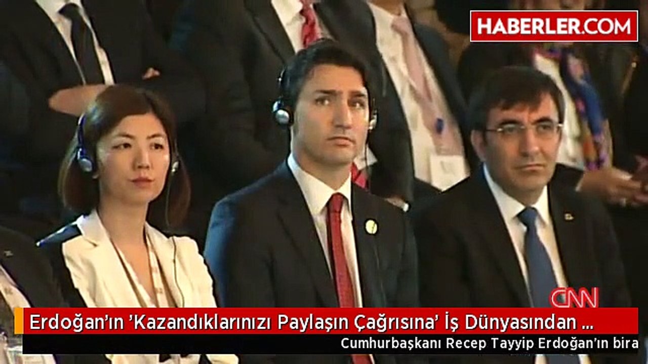 Erdoğan'ın 'Kazandıklarınızı paylaşın çağrısına' İş dünyasından destek