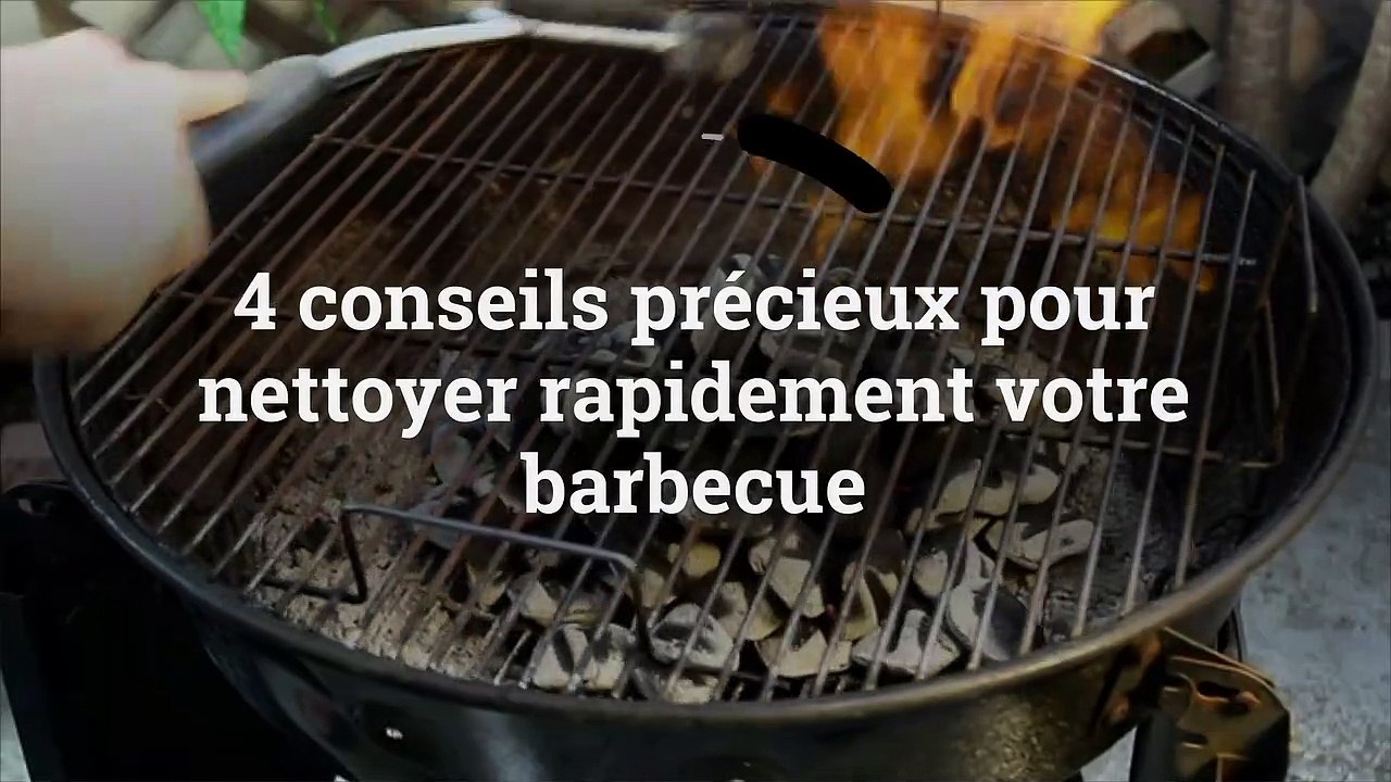 4 conseils précieux pour nettoyer rapidement votre barbecue
