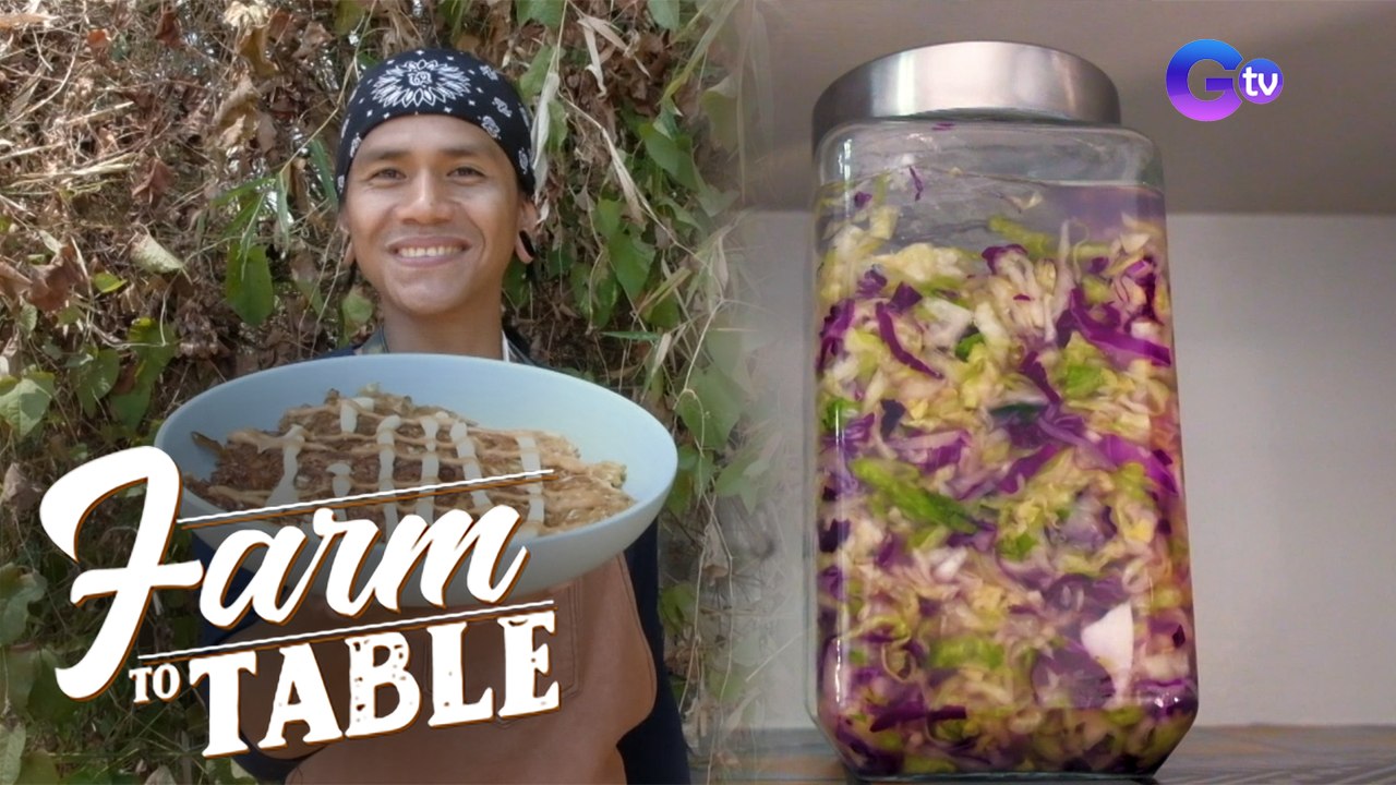 Farm To Table: Repolyo, binuro na, ginawa pang okoy ni Chef JR Royol!
