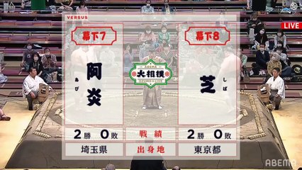 Abi vs Shiba - Natsu 2021, Makushita - Day 6