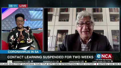 Contact learning suspended for two weeks