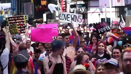 Thousands join NYC Queer Liberation March as Pride stays virtual