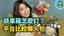 防疫期間『 生鮮蔬果箱外送 』懶人包＋開箱！這些平台通路一次整理比較給你！