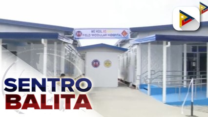 Скачать видео: Panibagong COVID-19 modular hospital, binuksan sa Las Piñas City; pagtatayo ng modular hospitals ng DPWH bilang paghahanda kung sakaling magkaroon muli ng COVID-19 surge