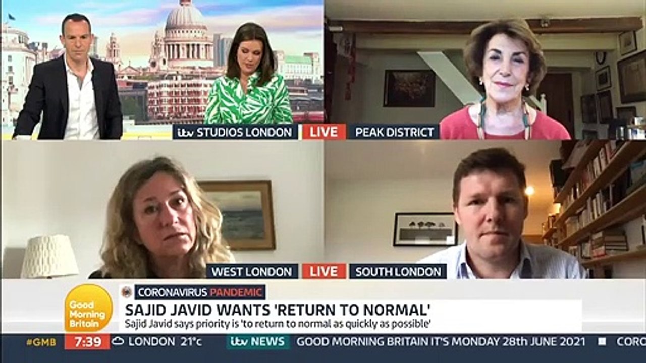 Good Morning Britain - Sonia Purnell, who lost her mum during the pandemic, says 'it hurts hugely' to learn that the Health Secretary was breaching the rules