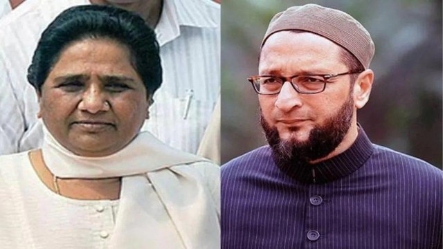 Politics before UP elections, no alliance between BSP-Owaisi