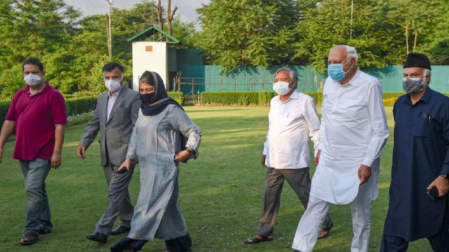 Gupkar leaders come together ahead of Modi's meeting