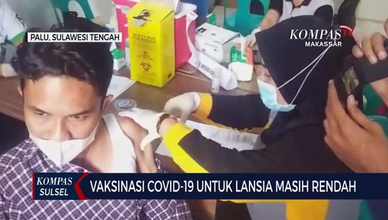 Vaksinasi Covid-19 Untuk Lansia Masih Rendah Di Palu
