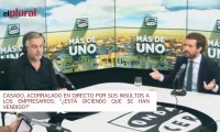 Casado, acorralado en directo por sus insultos a los empresarios: 