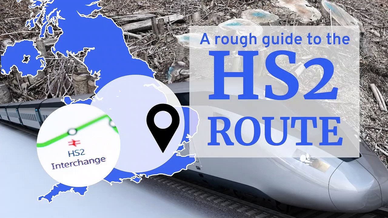A rough guide to the HS2 route