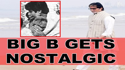 Big B shares nostalgic image remembering father Harivansh Rai Bachchan