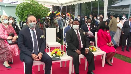 ANKARA - Dışişleri Bakanı Çavuşoğlu, Zimbabve Büyükelçilik binasının açılışına katıldı