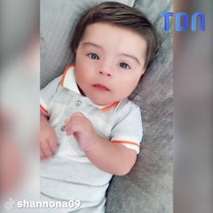 Un bébé impressionne par sa masse capillaire