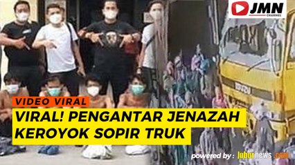 REPORTASE - VIRAL! PENGANTAR JENAZAH KEROYOK SOPIR TRUK
