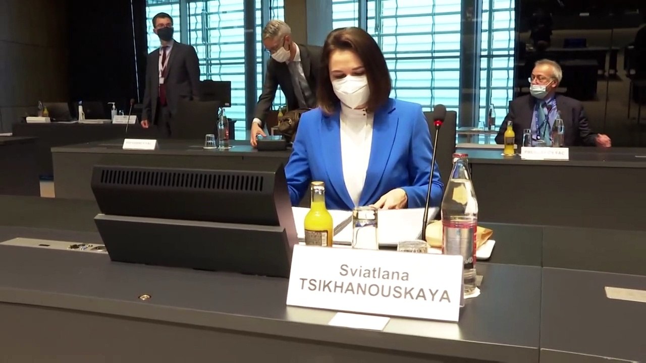 Tichanowskaja begrüßt Belarus-Sanktionen