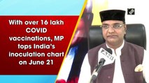 With over 16 lakh Covid-19 vaccinations, MP tops India’s inoculation chart on June 21